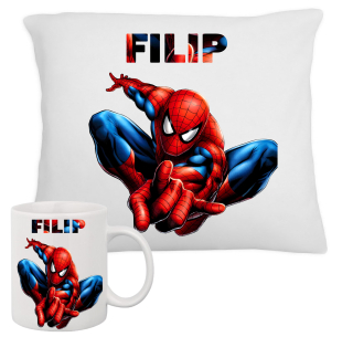 Vankúš 40 x 40 cm Spiderman